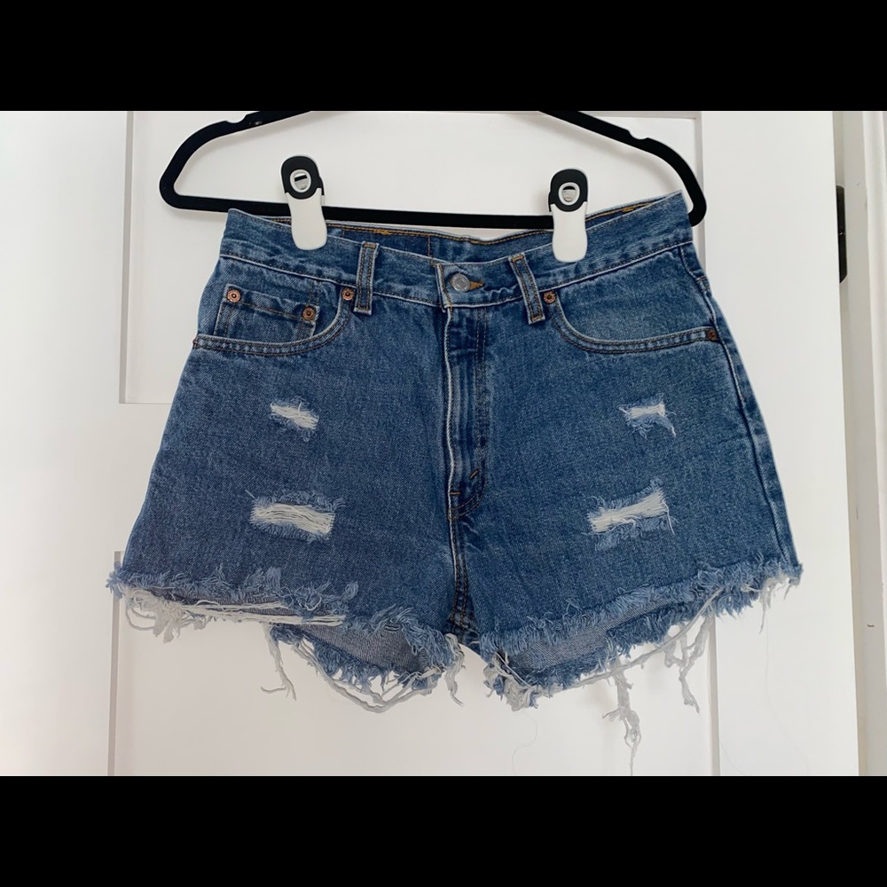 Levi’s Reworked Jean Cutoff Shorts